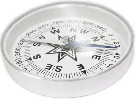 ADROIT Hikers Compass | 0.75", 1", 3" | Ideal for Watch Band, Lanyard, Key Ring | Accurate Navigation for Hiking, Biking, Travel