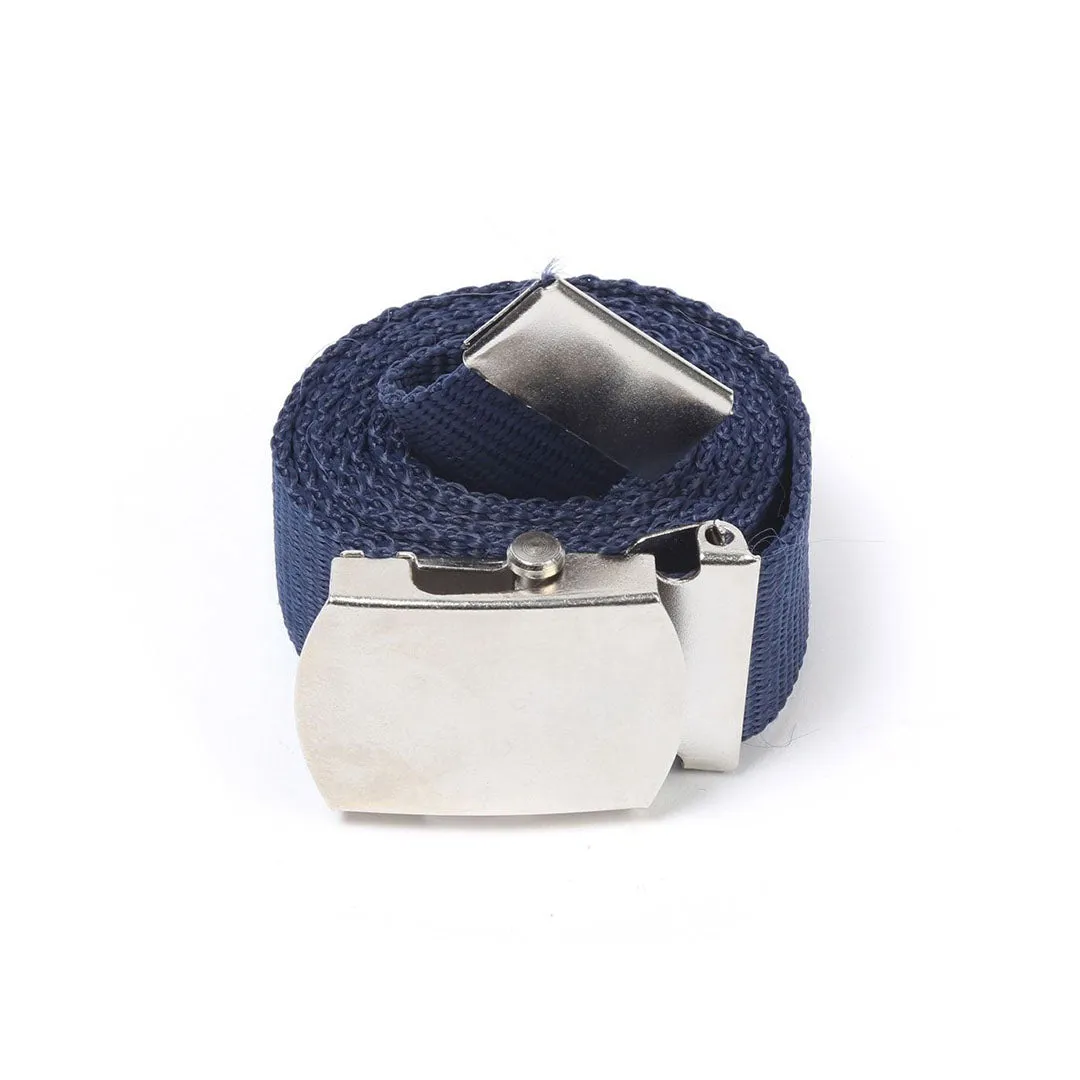 Black Anti-Slip Belt with Metal Buckle
