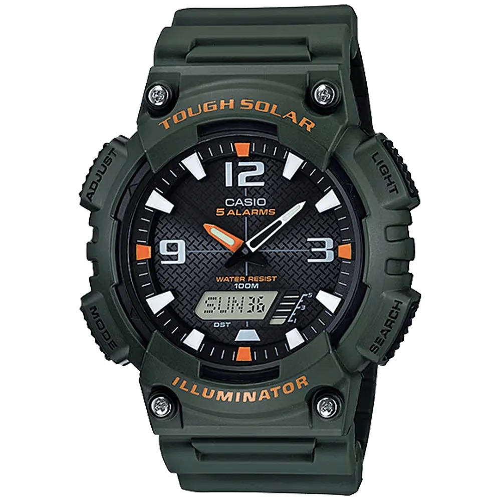 Casio Solar Powered Analog-Digital Watch