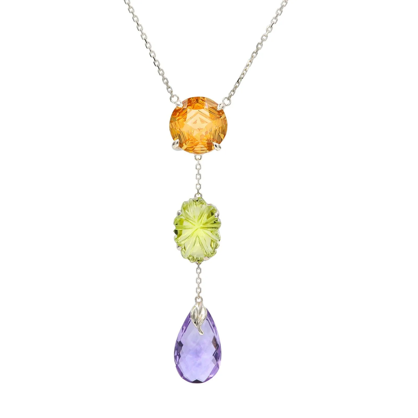 Colour Gemstone Pendant