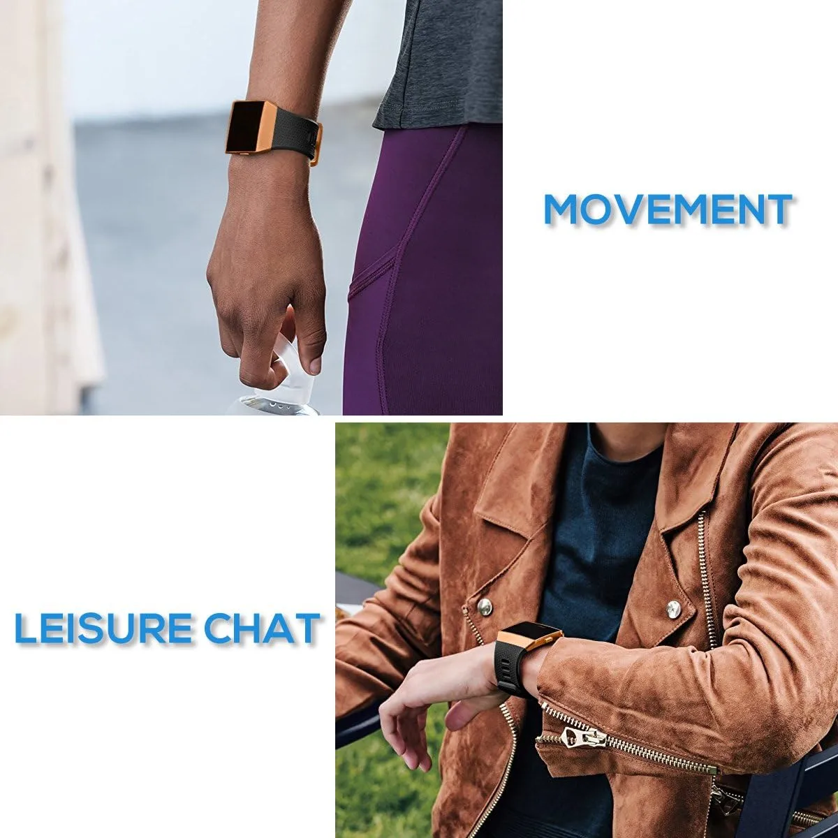 Compatible Ionic Bands for Men Women Large Small, Replacement Strap Sport Accessory Wristband with Original Design for Ionic Smart Watch