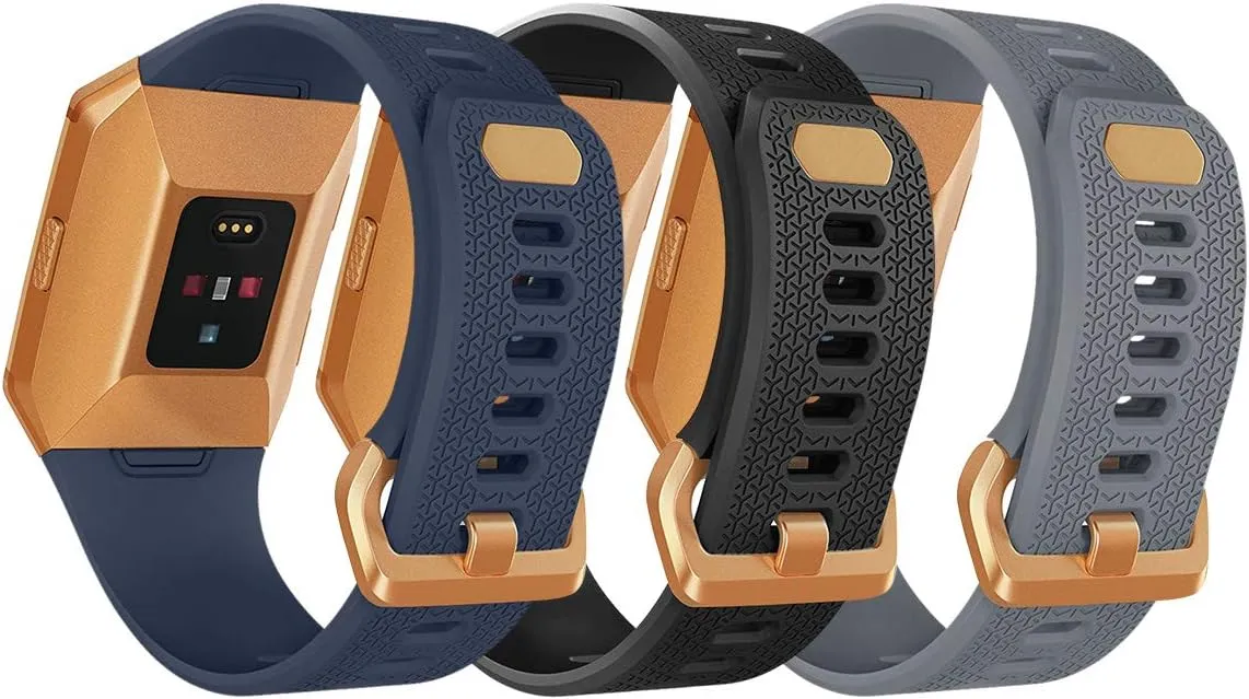 Compatible Ionic Bands for Men Women Large Small, Replacement Strap Sport Accessory Wristband with Original Design for Ionic Smart Watch