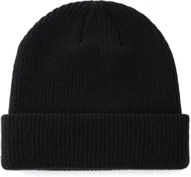 Connectyle Classic Double Layer Knit Beanie Hat Warm Thick Acrylic Winter Hats Daily Cuffed Beanies Watch Hat for Men Women