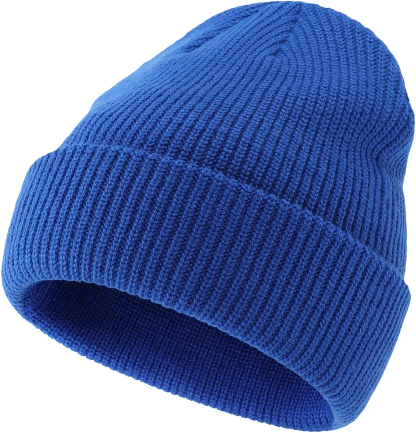 Connectyle Classic Double Layer Knit Beanie Hat Warm Thick Acrylic Winter Hats Daily Cuffed Beanies Watch Hat for Men Women