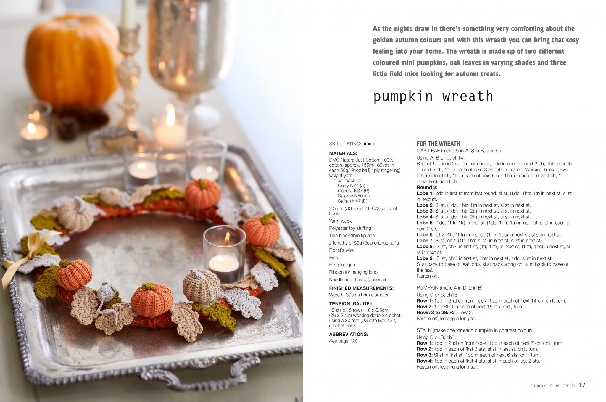 Crocheted Wreaths and Garlands