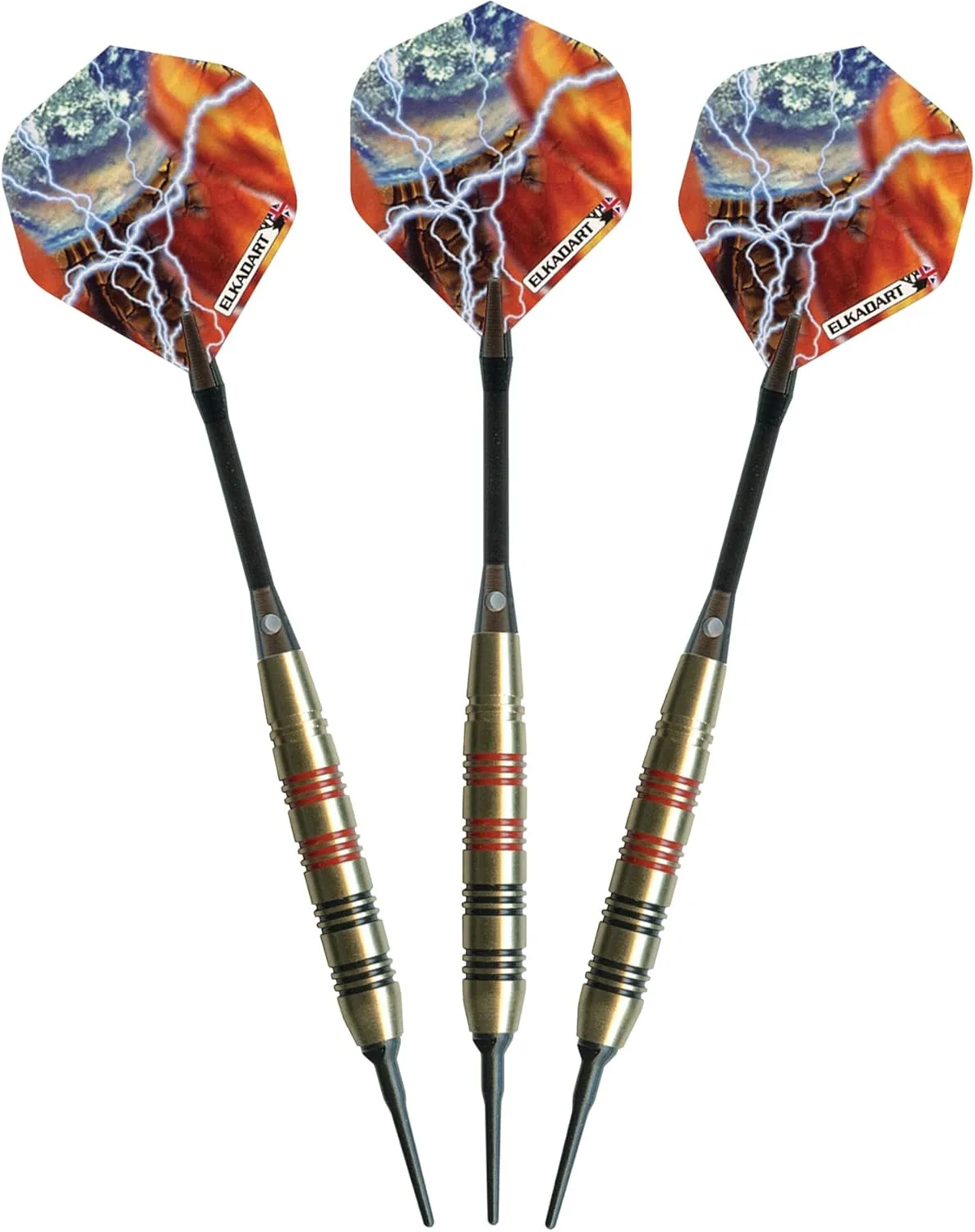 Elkadart Storm Soft Tip Darts with Storage/Travel Case