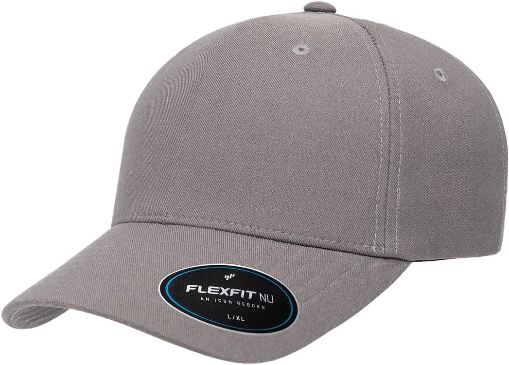 Flexfit NU Reimagined Tri-Layer Premium Athletic Fitted Baseball Cap with Seam-Sealed Taping | Bulk Packs Available