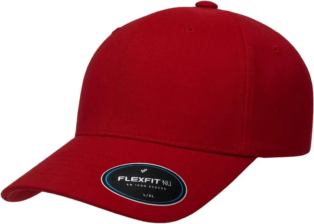 Flexfit NU Reimagined Tri-Layer Premium Athletic Fitted Baseball Cap with Seam-Sealed Taping | Bulk Packs Available
