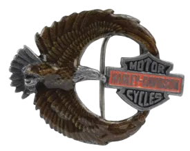Flying Eagle Harley Davidson Belt Buckle