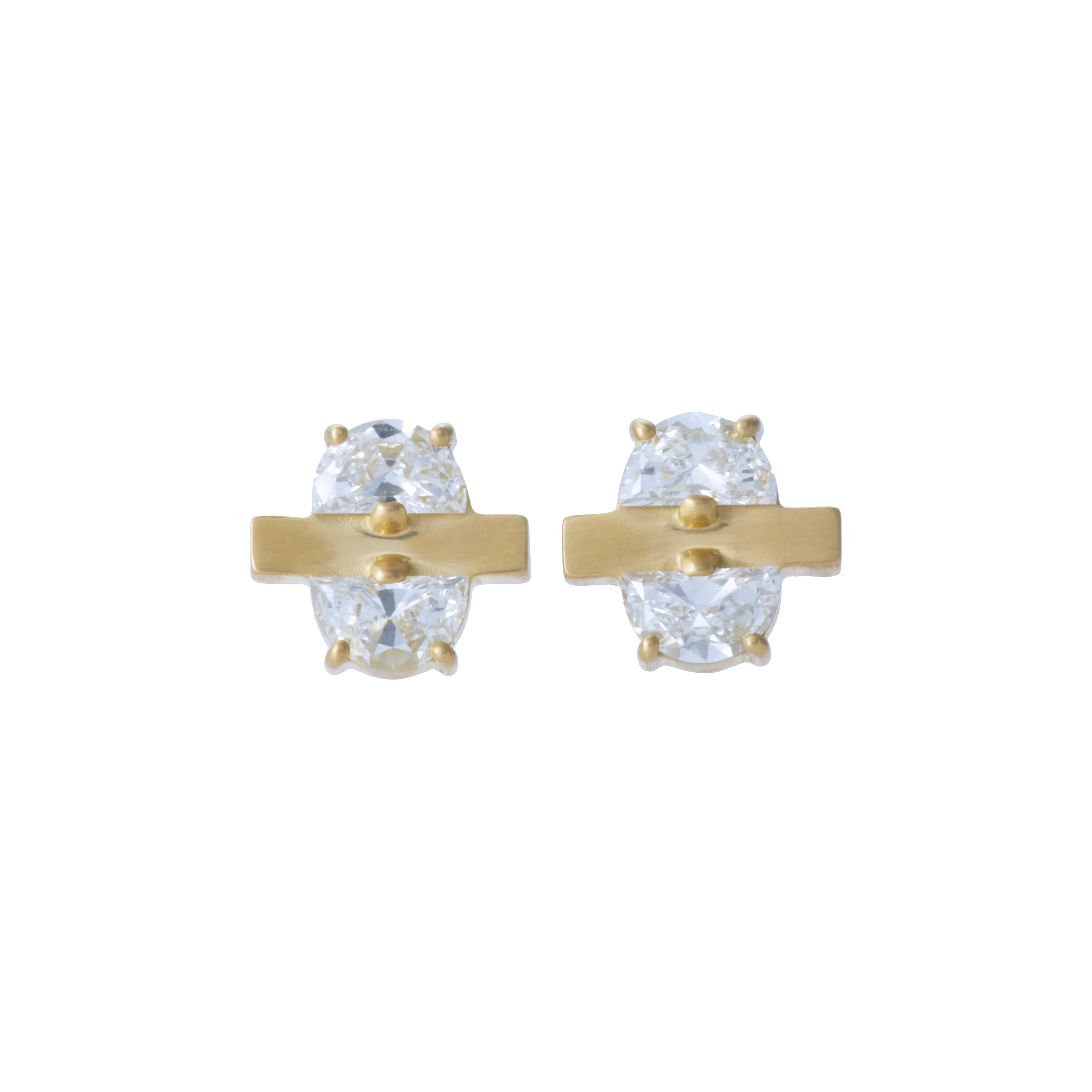 Full moon earrings
