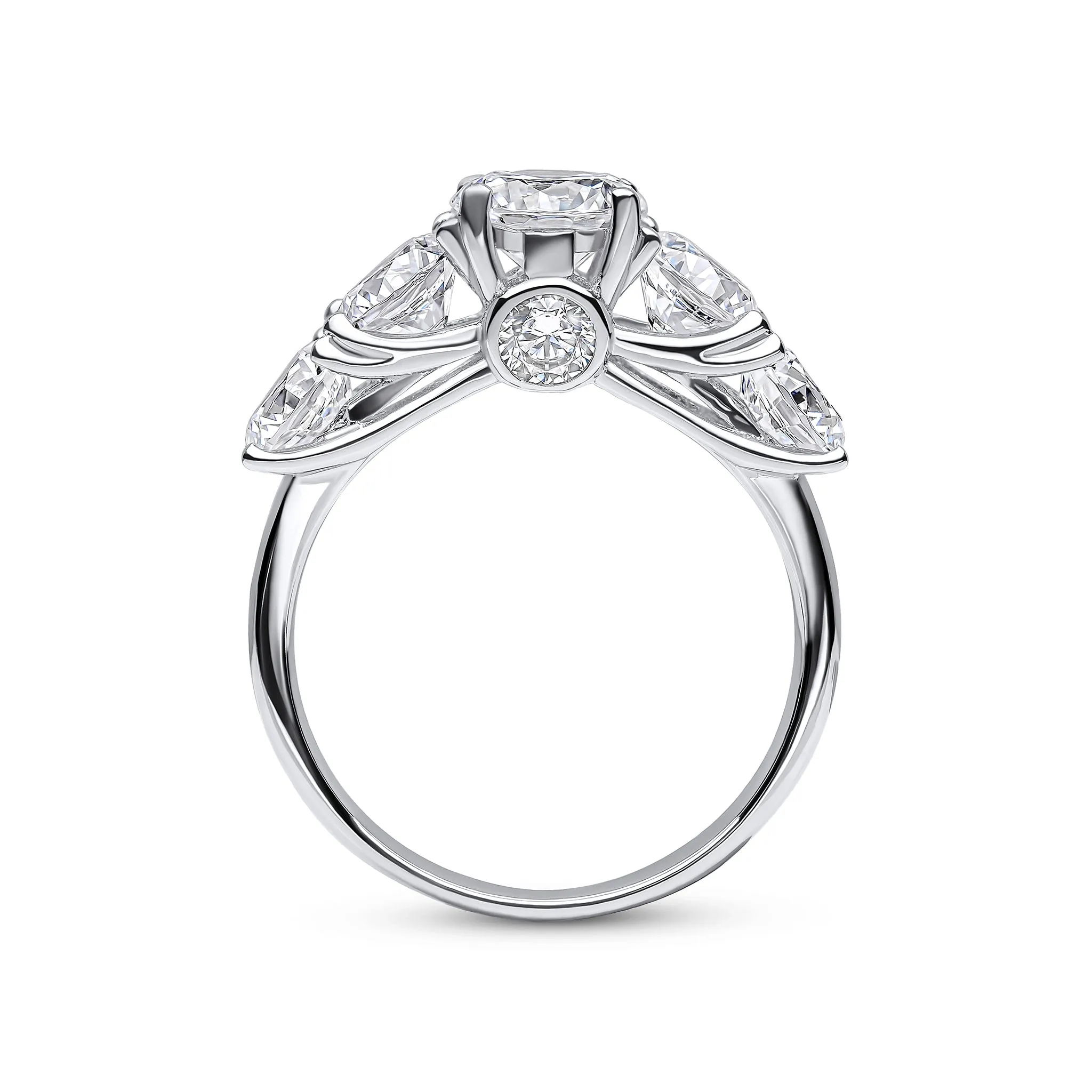 Garland Ring (Rhodium)