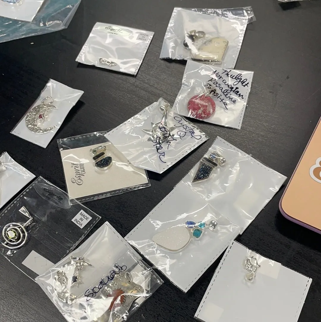 Gemstone Pendants | Sterling Silver | Assorted