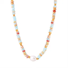 Luxurious Handmade Pearl Necklace with Vintage Charm