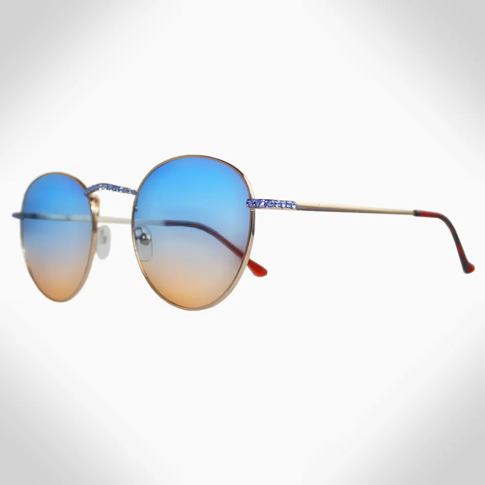 MAGNOLIA- GL1728 ROUND SUNGLASSES