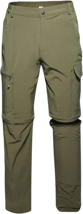 Men Outdoor Quick Dry Lightweight Waterproof Hiking Pants with Belt