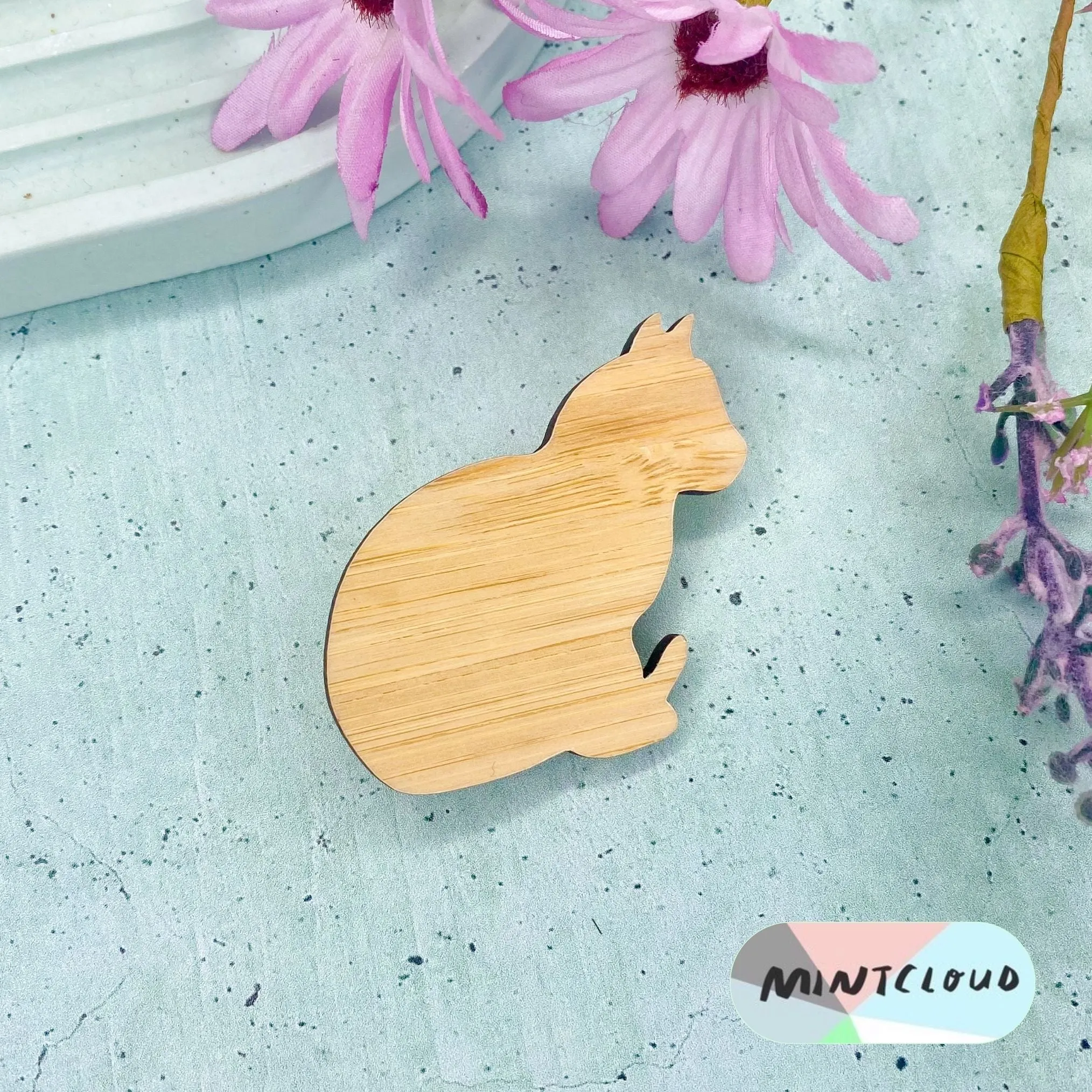 Mintcloud Brooch - Cat