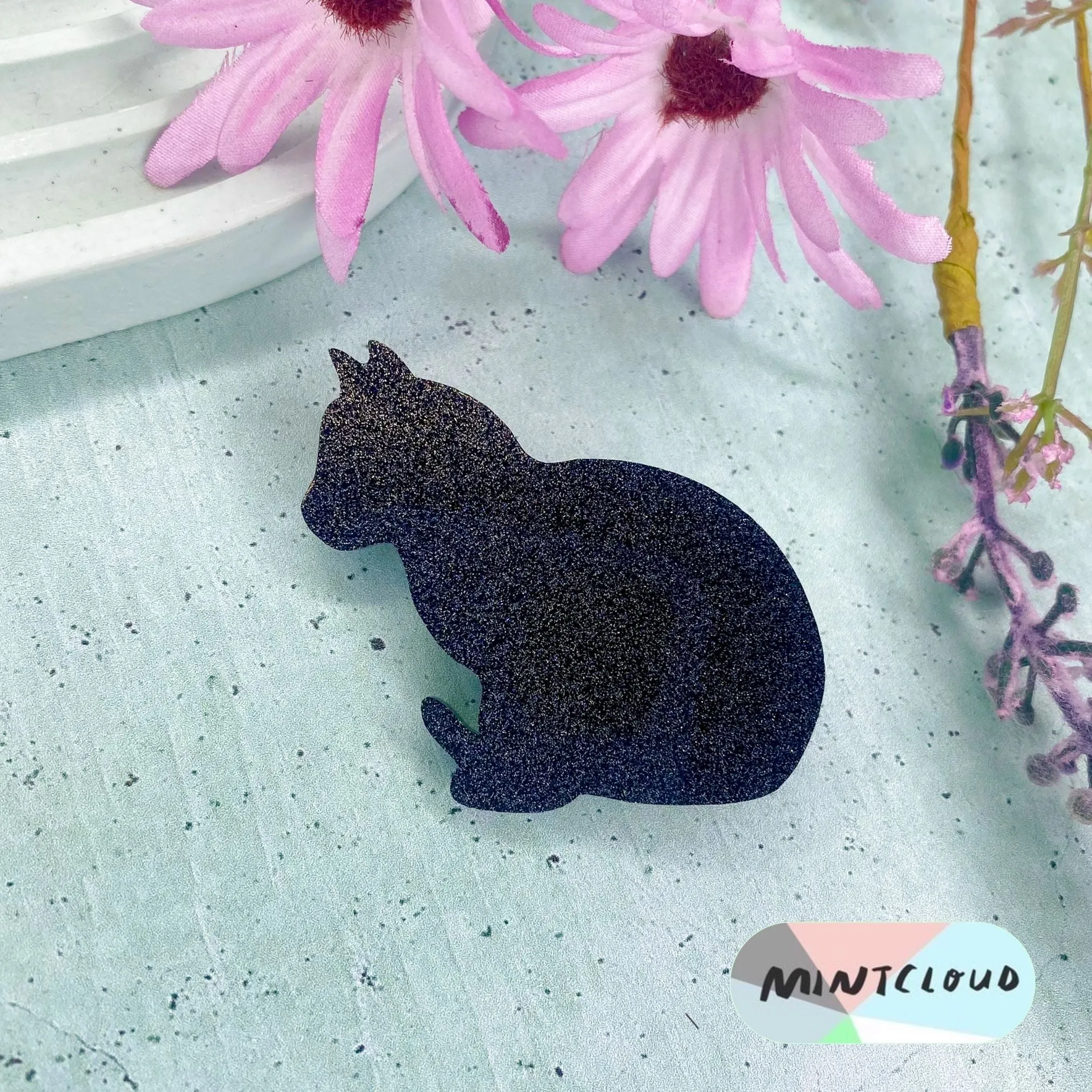 Mintcloud Brooch - Cat