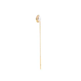 "Mini Beluga" Pearl Chain Earring