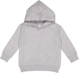 RABBIT SKINS Toddler Fleece Long Sleeve Hooded Pullover Sweatshirt with Side Seam Pockets