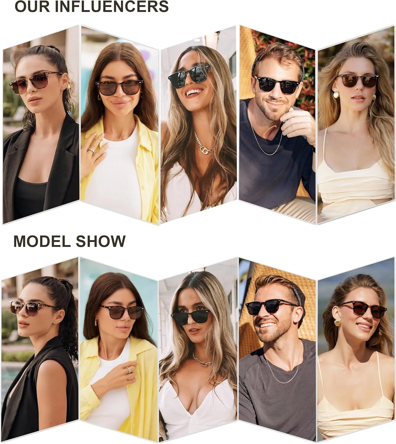 SOJOS Retro Vintage Square Polarized Sunglasses for Women Men UV Protection Lens TR90 Frame Sunglasses SJ2112