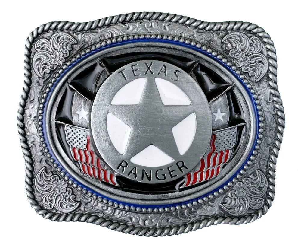 Texas Ranger Belt Buckle