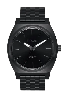 Time Teller Solar - All Black / White
