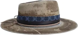 Wool Fedoras Homburg Panama Hat Exotic Maillard for Women Men Photo Props Western for Men Women Unisex Wear Headwear