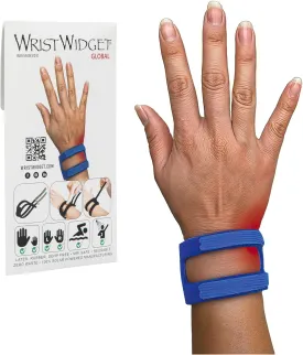 WristWidget (Blue) Adjustable Wrist Brace for TFCC Tears, One Size fits Most. for Left and Right Wrists, Support for Weight Bearing Strain, Exercise